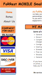 Mobile Screenshot of forrestsmallenginerepair.net